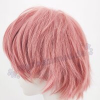 Momo Perücke 30cm kurz gestuft rosa | Dusty Pink