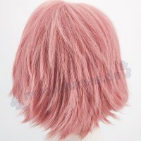 Momo Perücke 30cm kurz gestuft rosa | Dusty Pink