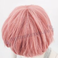 Momo Perücke 30cm kurz gestuft rosa | Dusty Pink