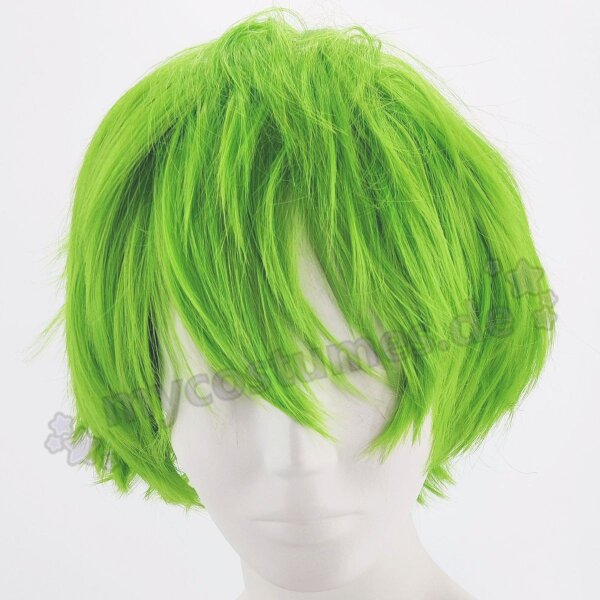 Momo Perücke 30cm kurz gestuft grün| Lightgreen