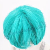 Momo Perücke 30cm kurz gestuft grün| Mermaid