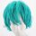 Momo Perücke 30cm kurz gestuft grün| Mermaid