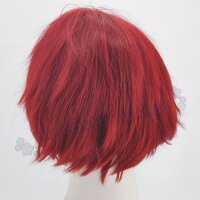Momo Perücke 30cm kurz gestuft rot Bordeaux