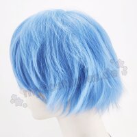 Momo Perücke 30cm kurz gestuft blau | Cloud