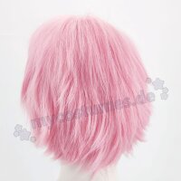 Momo Perücke 30cm kurz gestuft rosa | Pinky