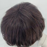 Momo Perücke 30cm kurz gestuft braun | Darkbrown