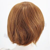 Himari Cosplay Perücke Hellbraun | 30cm kurz glatt Lightbrown