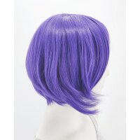 Himari Cosplay Perücke Lila | 30cm kurz glatt Violet