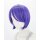 Himari Cosplay Perücke Lila | 30cm kurz glatt Violet