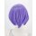 Himari Cosplay Perücke Lila | 30cm kurz glatt Violet