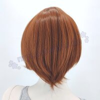 Himari Cosplay Perücke Braun | 30cm kurz glatt...