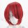 Himari Cosplay Perücke Rot | 30cm kurz glatt Scarlet