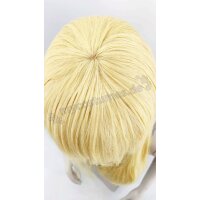 Misaki Perücke 80cm glatt mit Pony Hellblond | Angel