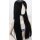 Misaki Perücke 80cm glatt mit Pony Schwarz | Black