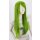 Misaki Perücke 80cm glatt mit Pony Grün | Lightgreen