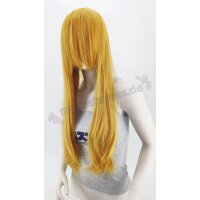 Misaki Perücke 80cm glatt mit Pony Blond | Mirage