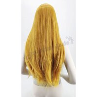 Misaki Perücke 80cm glatt mit Pony Blond | Mirage