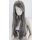 Misaki Perücke 80cm glatt mit Pony Grau | Grey