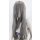 Misaki Perücke 80cm glatt mit Pony Grau | Grey