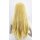 Misaki Perücke 80cm glatt mit Pony Blond | Cheescake