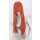 Misaki Perücke 80cm glatt mit Pony Rot | Coral