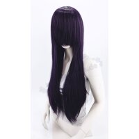 Misaki Perücke 80cm glatt mit Pony Lila | Salem