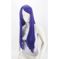 Misaki Perücke 80cm glatt mit Pony Lila | Eclipse