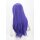 Misaki Perücke 80cm glatt mit Pony Lila | Eclipse