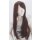 Misaki Perücke 80cm glatt mit Pony Braun | Elegance