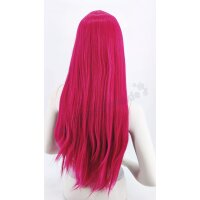 Misaki Perücke 80cm glatt mit Pony Pink| KissKiss