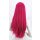 Misaki Perücke 80cm glatt mit Pony Pink| KissKiss