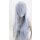 Misaki Perücke 80cm glatt mit Pony Blau | Frostblue
