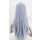 Misaki Perücke 80cm glatt mit Pony Blau | Frostblue